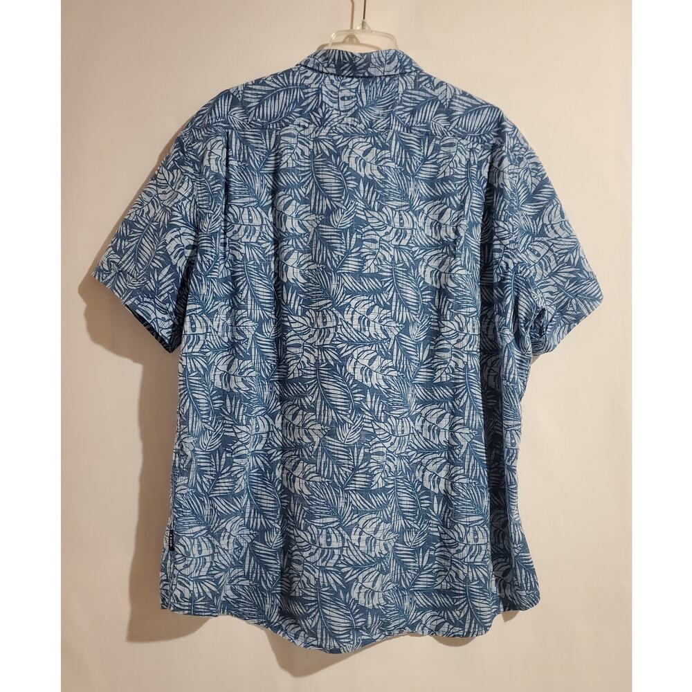 Izod Saltwater Mens Lot of 2 Casual Button Down Polo Shirts Size XXL Tropical - Picture 5 of 13